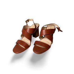 Cole Haan Cynthia Leather Slingback Sandals